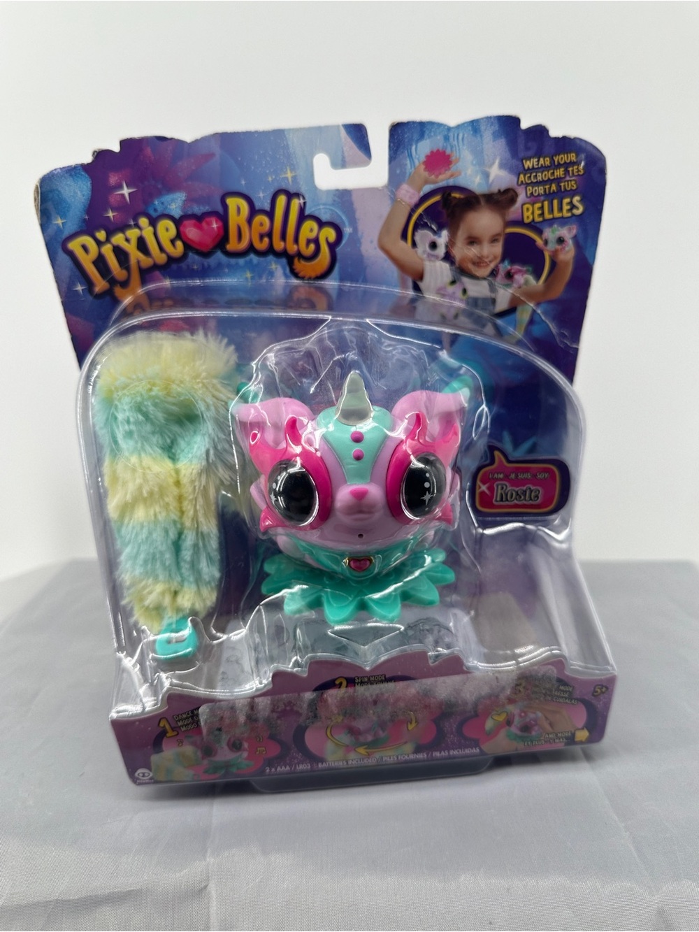 Pixie Belles Magical Pets ROSIE Pink Interactive Enchanted Animal Toy